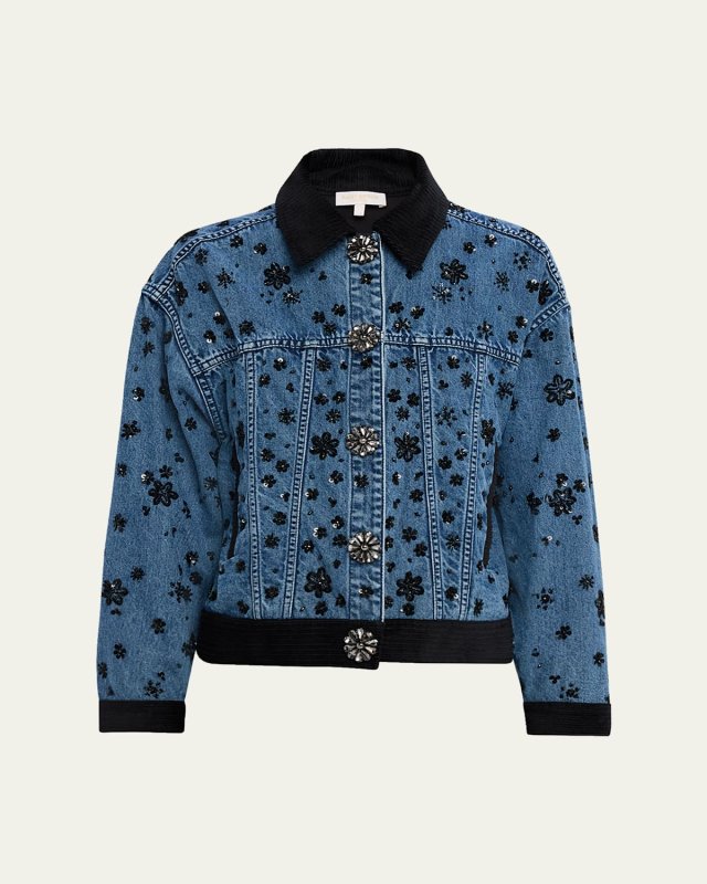Robin Embellished Denim Jacket